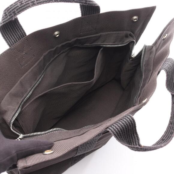 Hermes Herms Air Line MM Tote Bag, Nylon Canvas,
